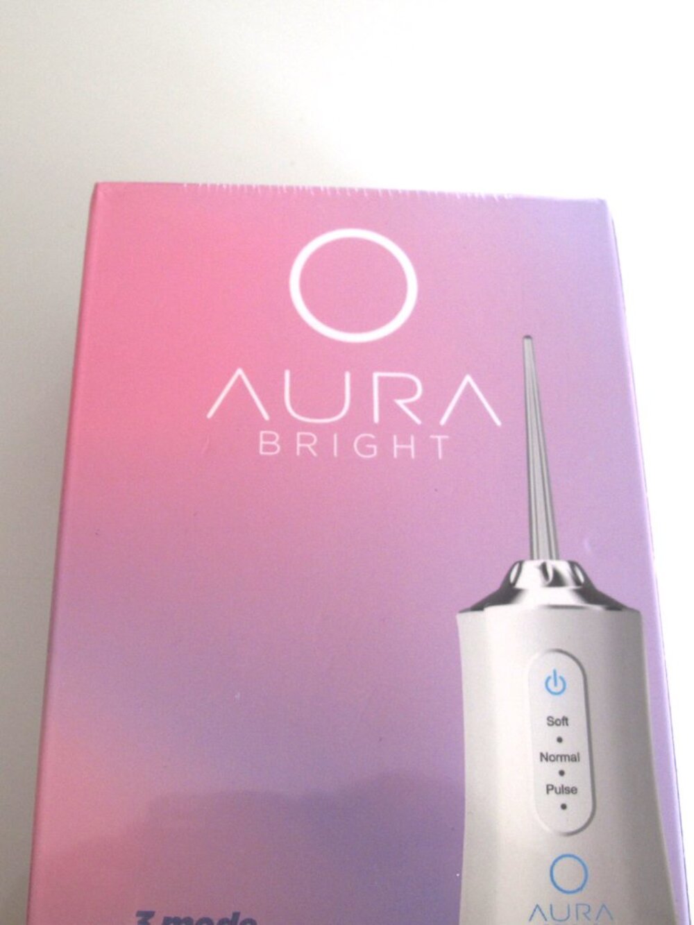 Aura Bright Cordless Light Water Jet NWT in Sealed box
